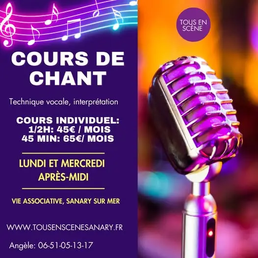 COURT DE CHANT